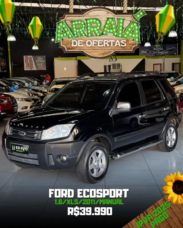 Carro Ford EcoSport 2011 Ecosport XLT Freestyle 1.6 (Flex)
