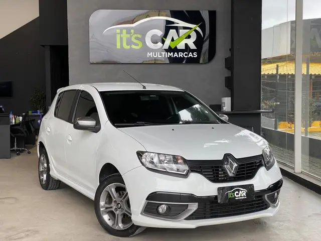 Carro Renault Sandero 2017 Authentique 1.0 12V SCe (Flex)