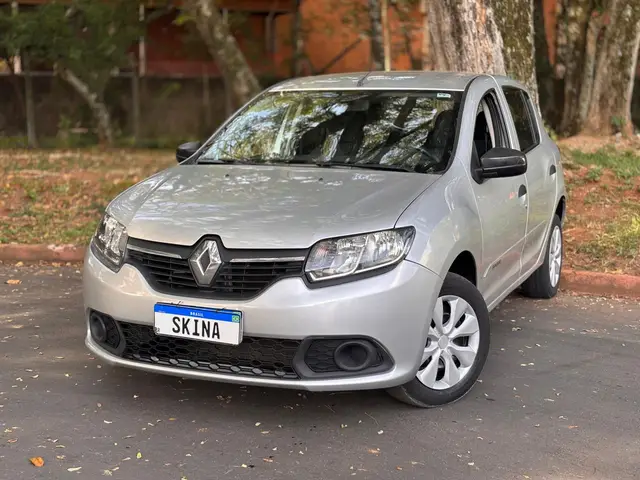 Carro Renault Sandero 2017 Authentique 1.0 12V SCe (Flex)