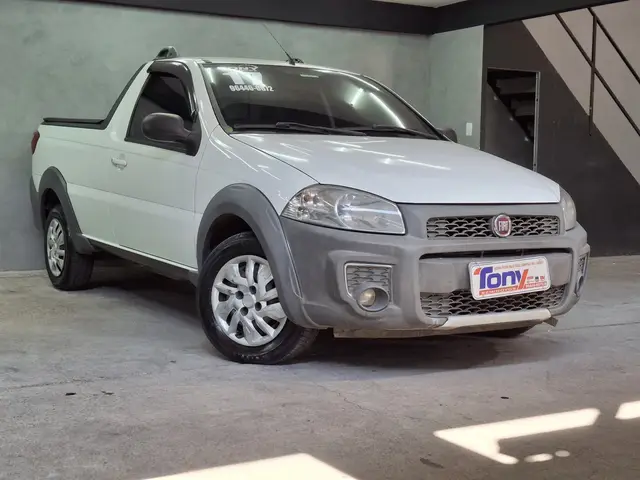 Carro Fiat Strada 2017 Hard Working 1.4 (Flex) (Cabine Simples)