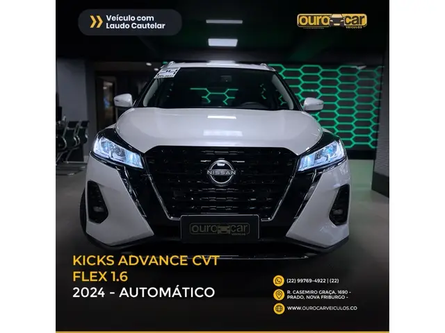 Carro Nissan Kicks 2024 Advance CVT 1.6 (Flex)