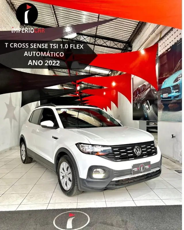Carro Volkswagen T-Cross 2022 1.0 200 TSI Sense (Aut) (Flex)