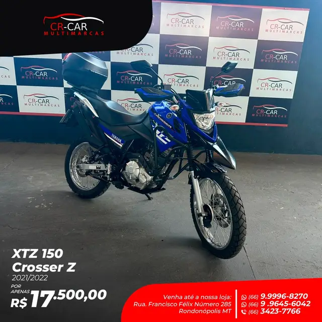 Carro Yamaha XTZ 150 Crosser 2022 Z (ABS)