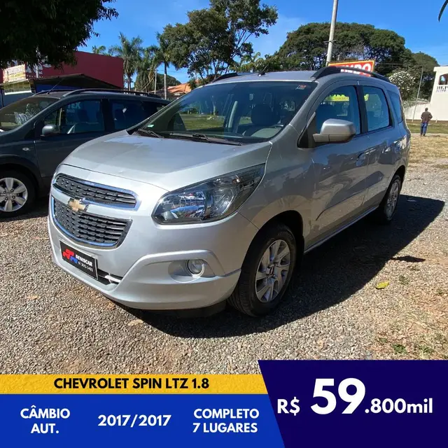 Carro Chevrolet Spin 2017 LTZ 7S 1.8 (Flex) (Aut)
