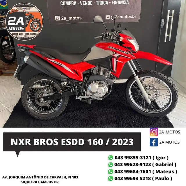 Carro Honda NXR 160 2023 Bros ESDD