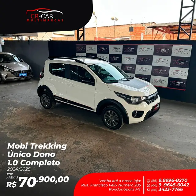 Carro Fiat Mobi 2025 Trekking 1.0