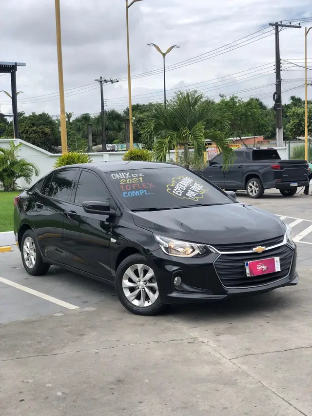 Carro Chevrolet Onix Plus 2021 1.0 LTZ Turbo (Flex)