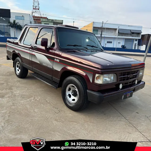 Carro Chevrolet D20 1992 Pick Up Custom Luxe 4.0 (Cab Simples)