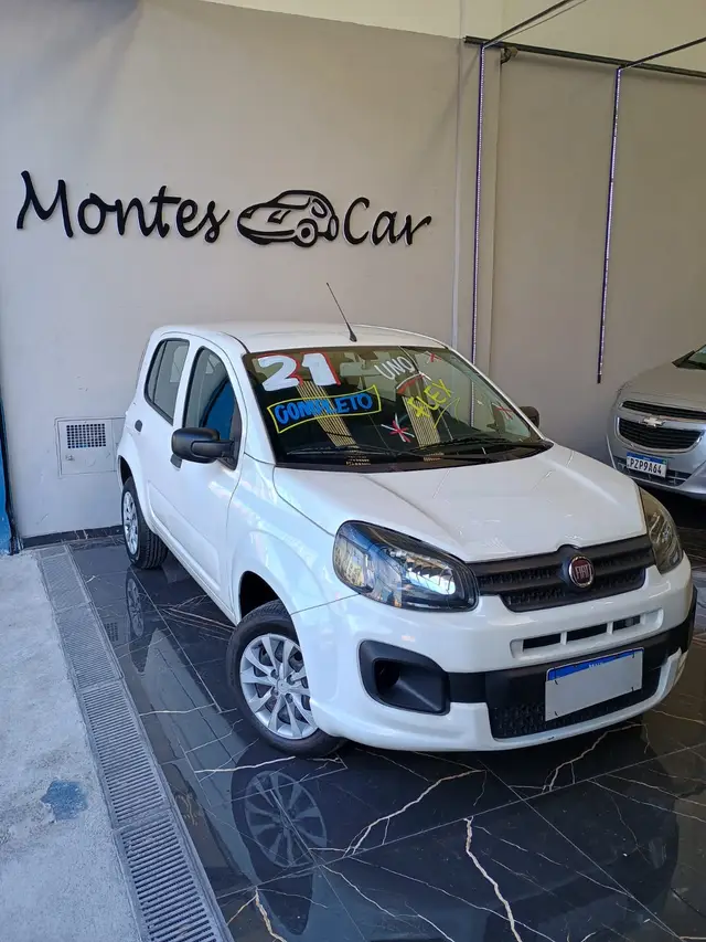 Carro Fiat Uno 2021 Attractive 1.0