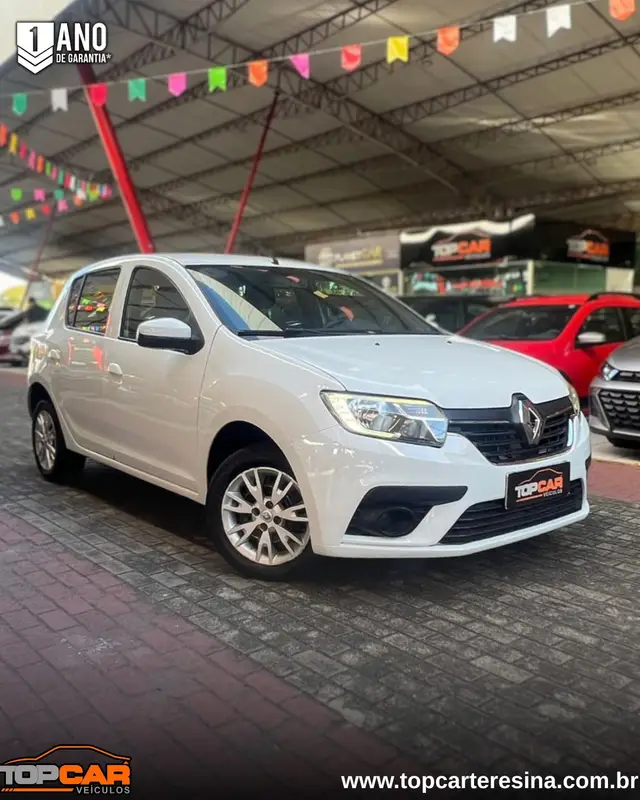 Carro Renault Sandero 2020 Zen 1.0 12V SCe (Flex)
