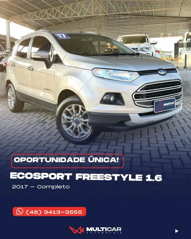 Carro Ford EcoSport 2017 Ecosport Freestyle 1.6 16V (Flex)