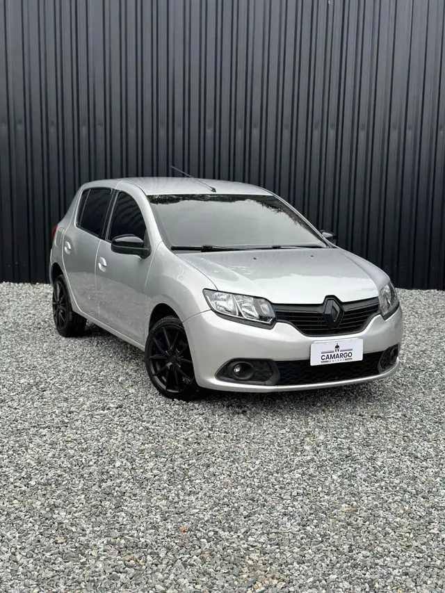 Carro Renault Sandero 2017 Authentique Hi-Power 1.0 16V (Flex)