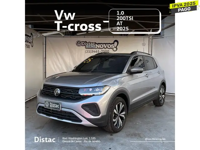 Carro Volkswagen T-Cross 2025 1.0 200 TSI 12V (Aut) (Flex)