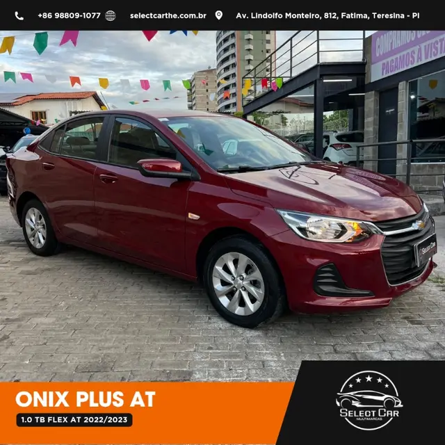 Carro Chevrolet Onix Plus 2023 LT 1.0 Turbo (Aut.)