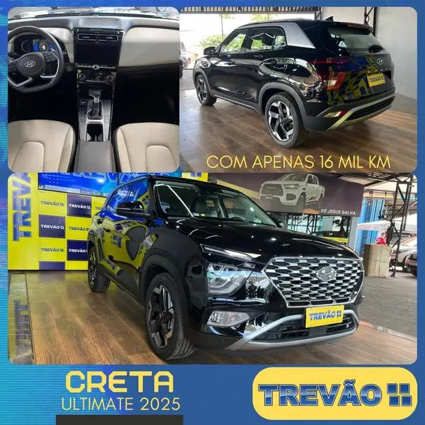 Carro Hyundai Creta 2025 Ultimate 2.0 (Aut) (Flex)