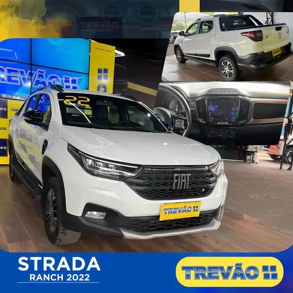 Carro Fiat Strada 2022 Ranch 1.3 CD (flex) (aut)