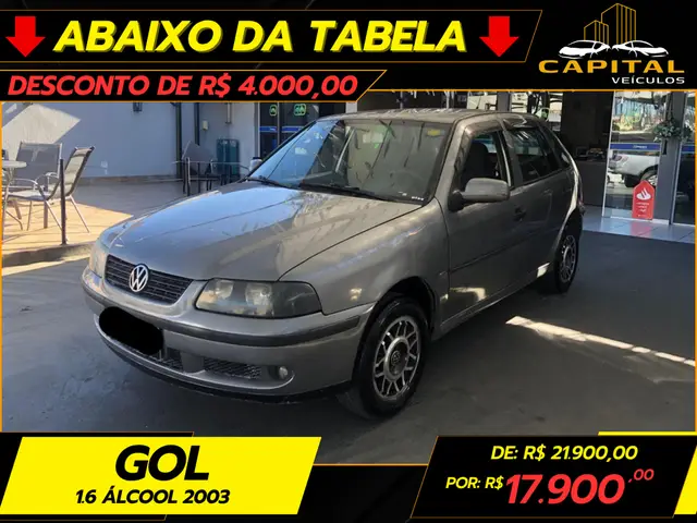 Carro Volkswagen Gol 2003 1.6 8V (Flex)