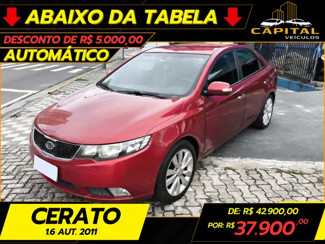 Carro Kia Cerato 2011 1.6 16V (Aut)