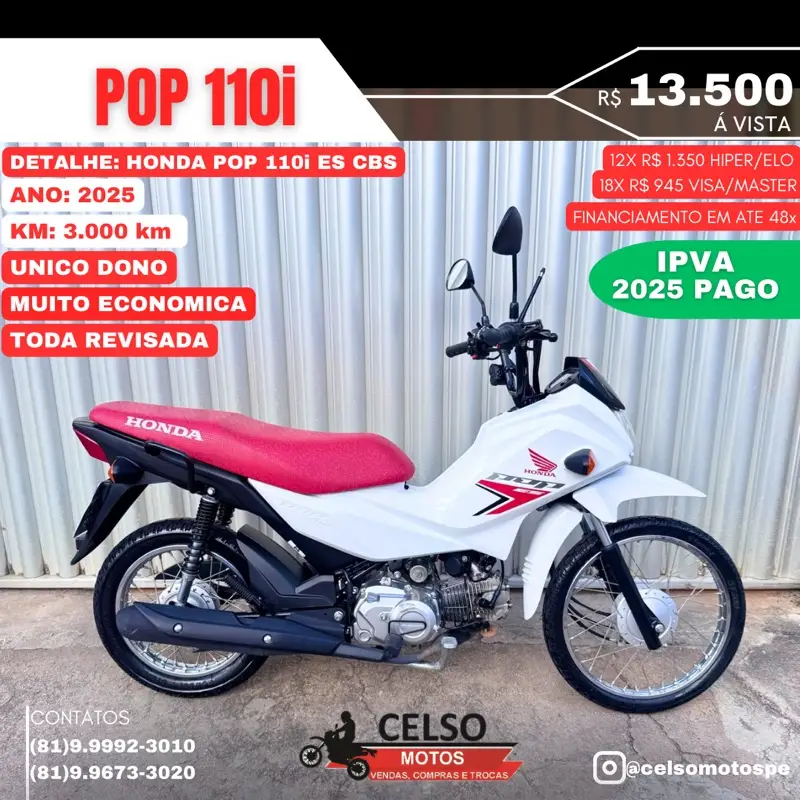 Honda Pop 110i ES