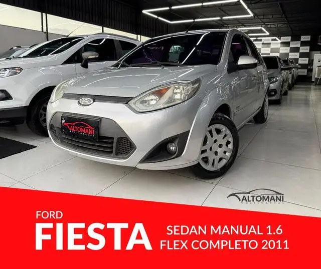 Carro Ford Fiesta Sedan 2011 1.6 (Flex)
