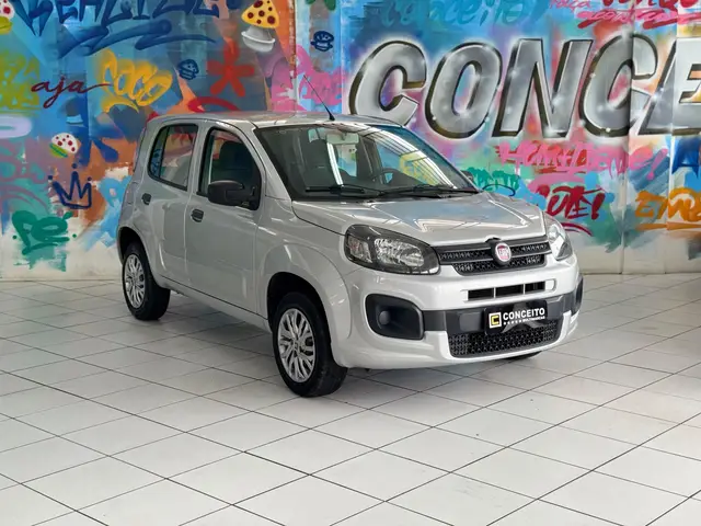 Carro Fiat Uno 2021 Attractive 1.0