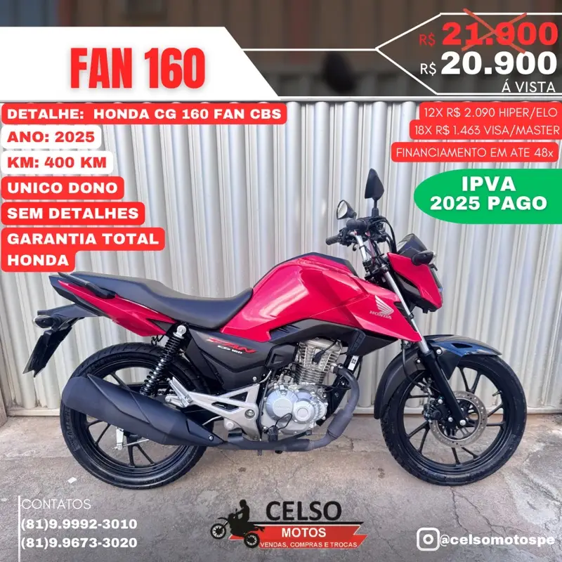 Honda CG 160 Fan