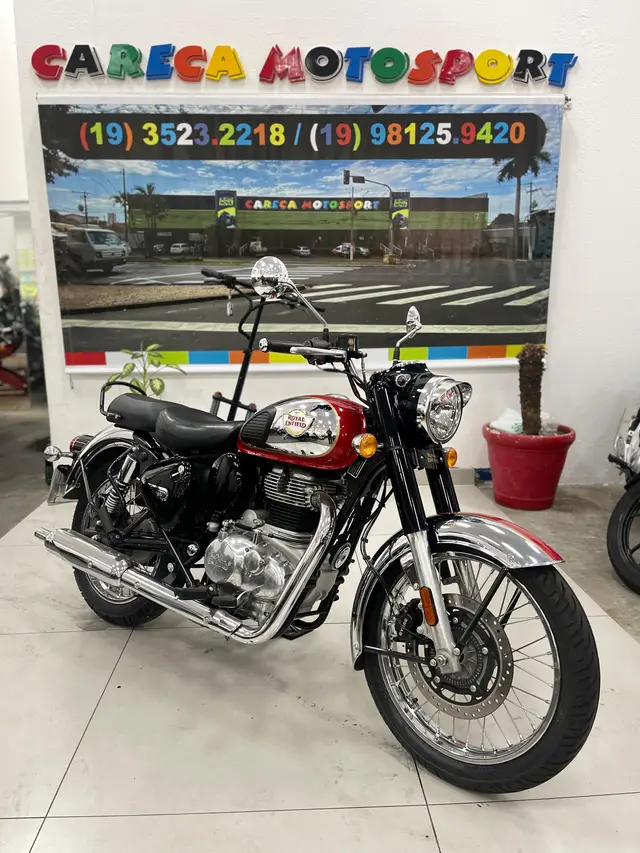 Carro Royal Enfield Classic 350 2023 Chrome