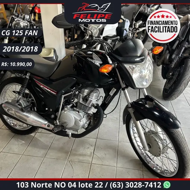 Moto Honda CG 125 2018 Fan KS