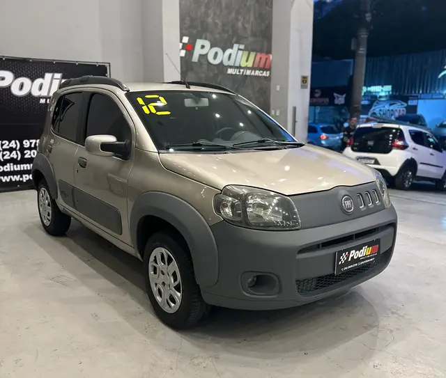 Carro Fiat Uno 2012 Way 1.4 8V (Flex) 4p