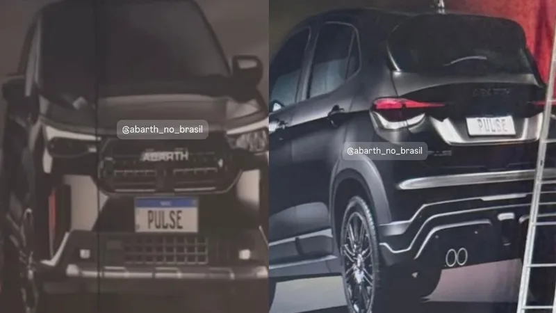 Novo Pulse Abarth aparece antes da hora e revela detalhes
