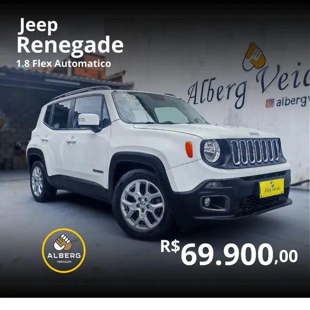 Carro Jeep Renegade 2017 1.8 (Aut) (Flex)