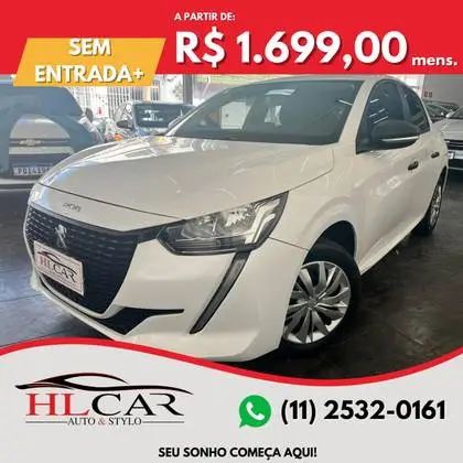 Carro Peugeot 208 2024 Like 1.0
