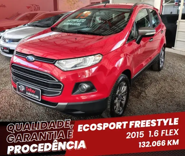 Carro Ford EcoSport 2015 Ecosport Freestyle 1.6 16V (Flex)