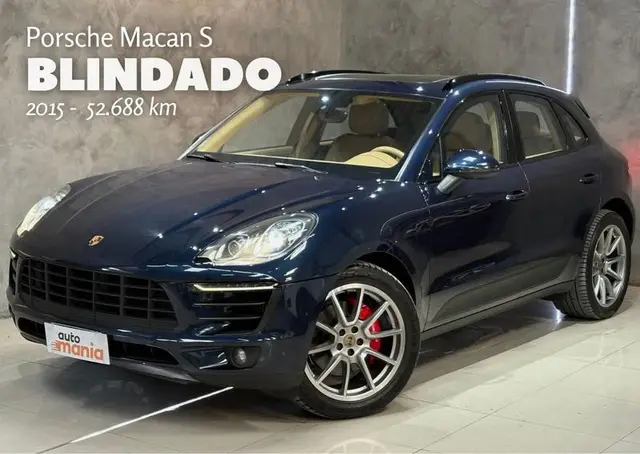 Carro Porsche Macan 2015 3.0 V6 S PDK 4WD