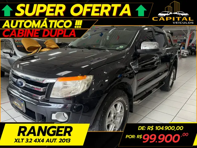 Carro Ford Ranger Cabine Dupla 2013 Ranger 3.2 XLT CD 4x4 (Aut)