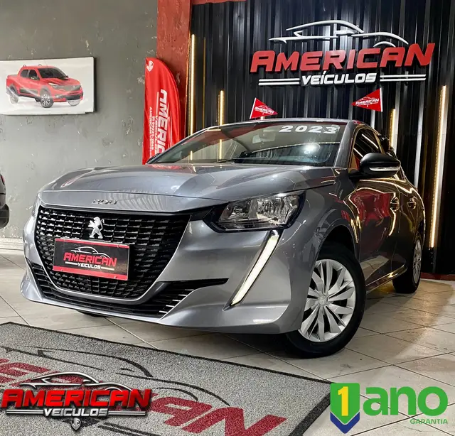 Carro Peugeot 208 2023 Like 1.0 (Flex)