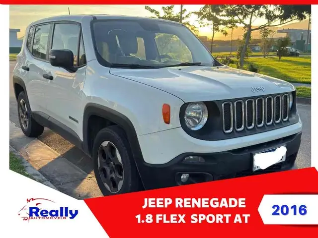 Carro Jeep Renegade 2016 Sport 1.8 4x2 (Aut) (Flex)