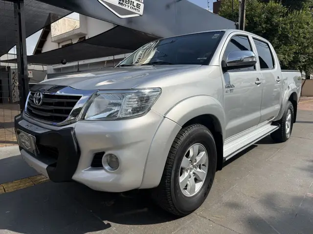 Carro Toyota Hilux Cabine Dupla 2013 Hilux 2.7 SRV CD 4x4 (Flex) (Aut)