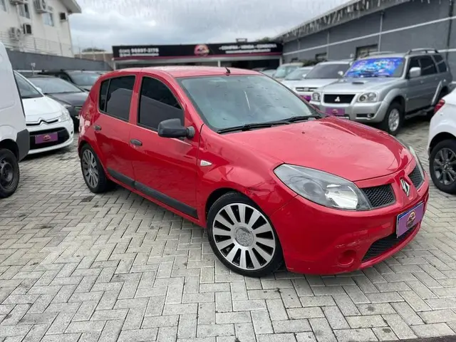 Carro Renault Sandero 2010 Authentique 1.0