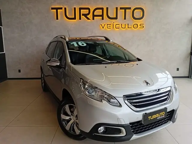 Carro Peugeot 2008 2016 Griffe 1.6 16V (Aut) (Flex)