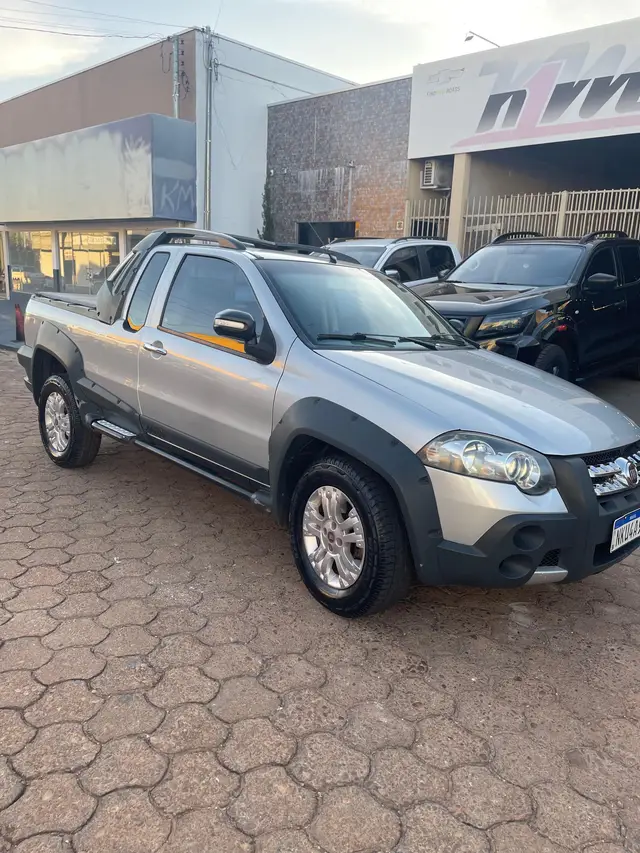 Carro Fiat Strada 2009 Adventure Locker 1.8 8V (Flex) (Cabine Estendida)