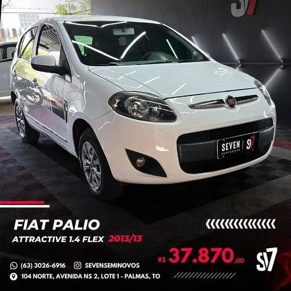 Carro Fiat Palio 2013 Attractive 1.4 8V (Flex)