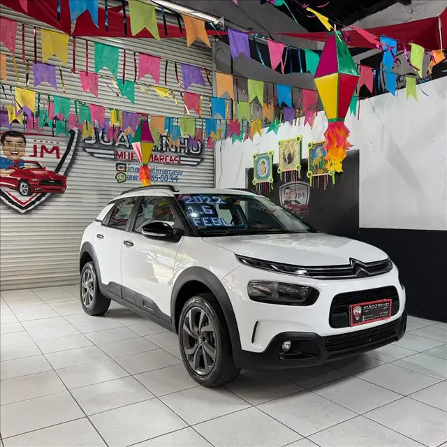 Carro Citroën C4 Cactus 2022 1.6 Feel (Aut) (Flex)