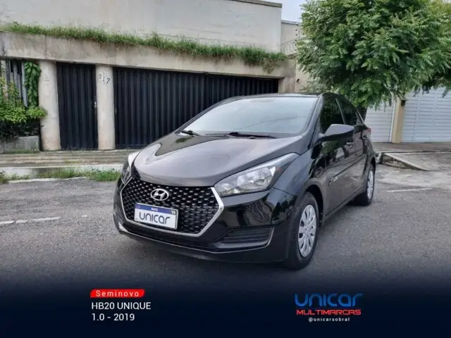 Carro Hyundai HB20 2019 1.0 Unique (Flex)