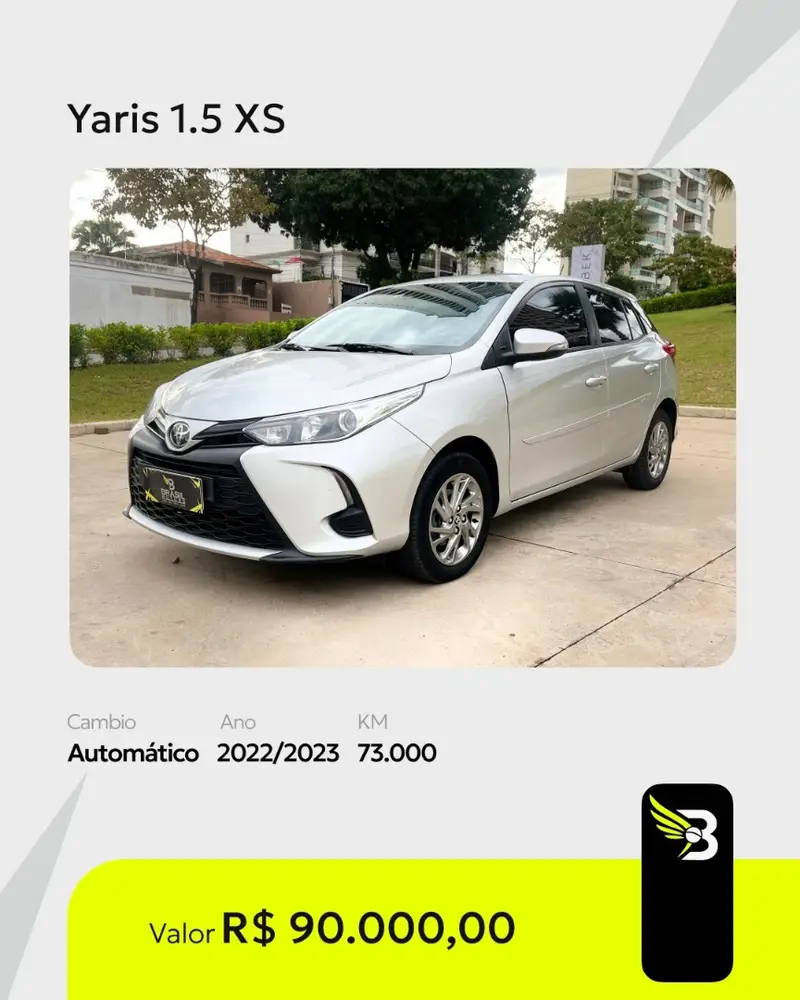 Toyota Yaris XS 1.5 (Flex) (Aut)