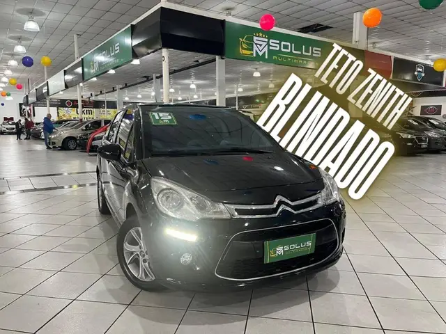 Carro Citroën C3 2015 Tendance 1.6 VTI 120 (Flex) (Aut)
