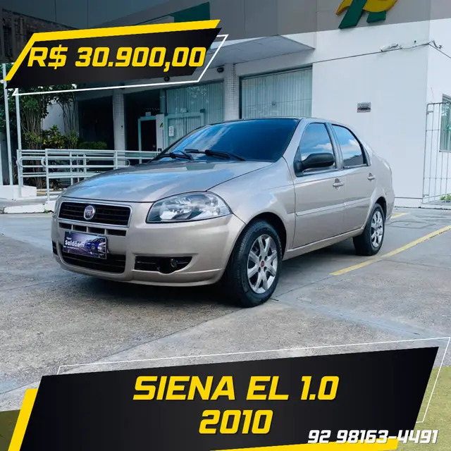 Carro Fiat Siena 2010 EL 1.0 8V (Flex)