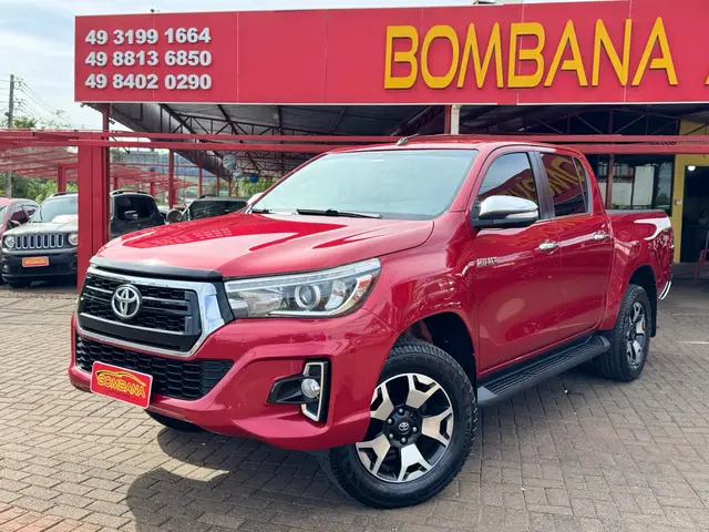 Carro Toyota Hilux Cabine Dupla 2017 Hilux 2.8 16v TDI SRV CD 4x4 (Aut)