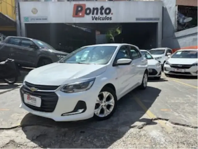 Carro Chevrolet Onix 2021 Premier 1.0 Turbo (Flex) (Aut)