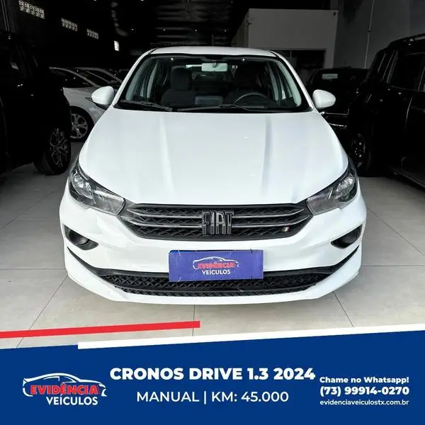 Carro Fiat Cronos 2024 Drive 1.3
